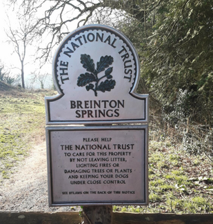 Breinton Springs is cared for the by the National Trust 