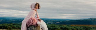 Girl on Garway Hill