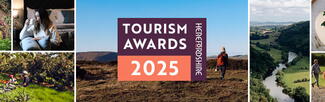 Visit Herefordshire Tourism Awards 2025 banner