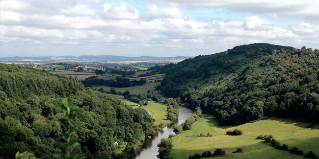 view of the wye from symonds yat