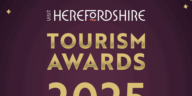Herefordshire Tourism Awards 2025 promotional graphic