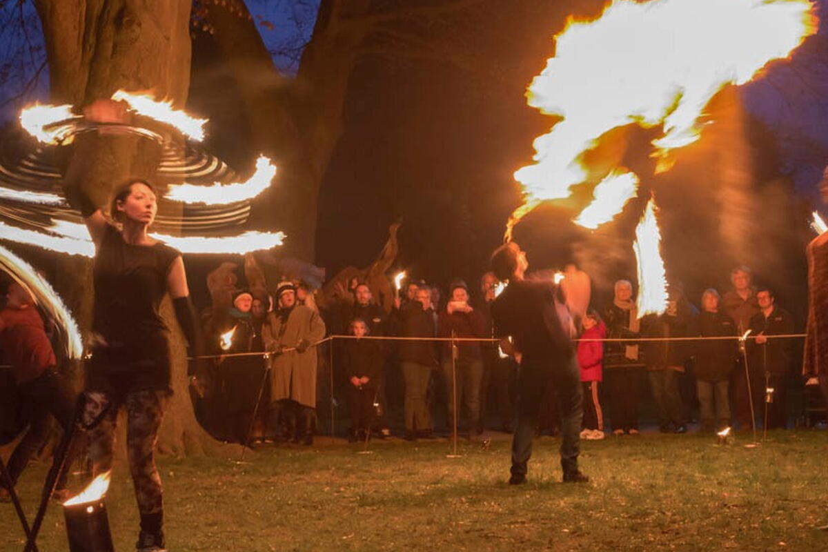  Friday night fire garden