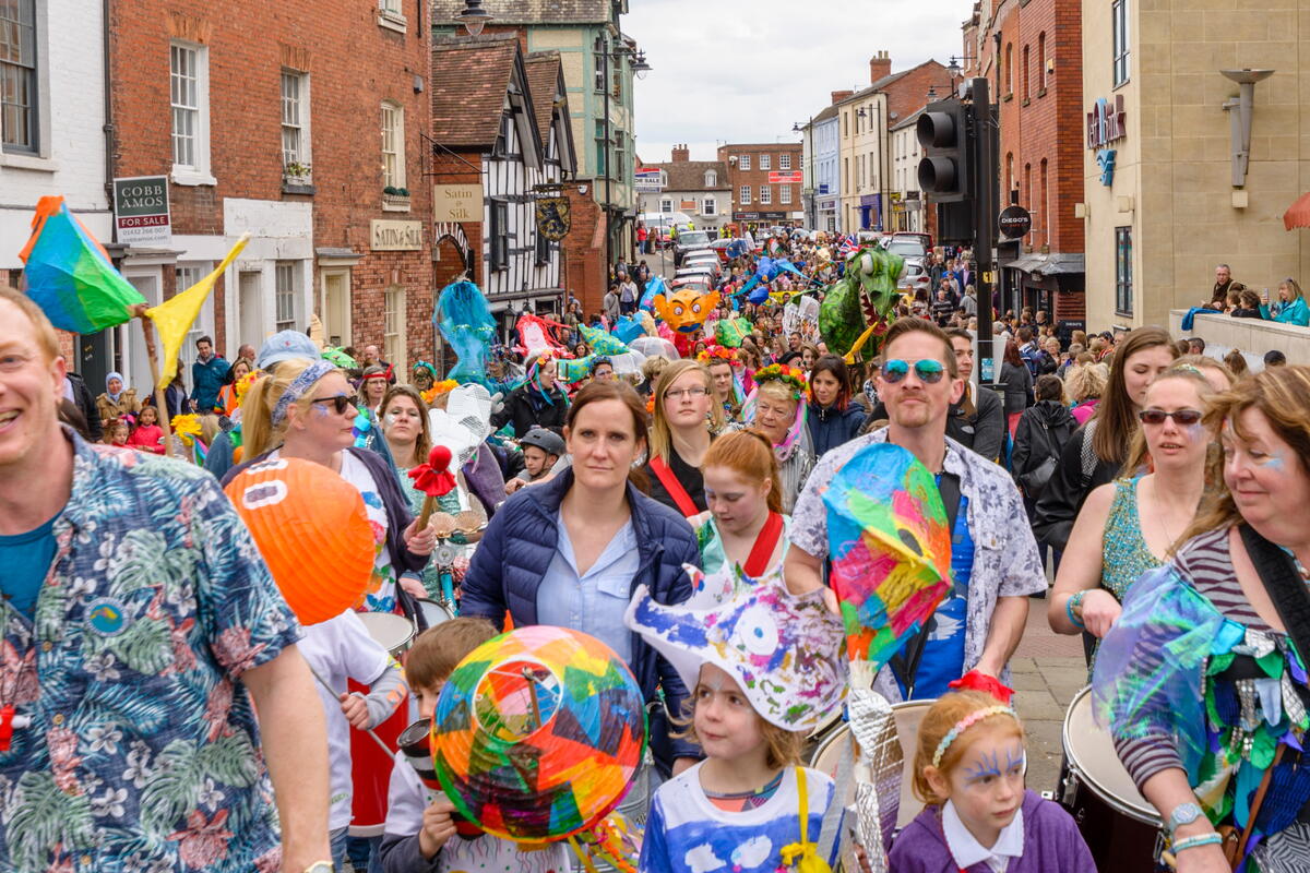 The Street Carnival through Hereford