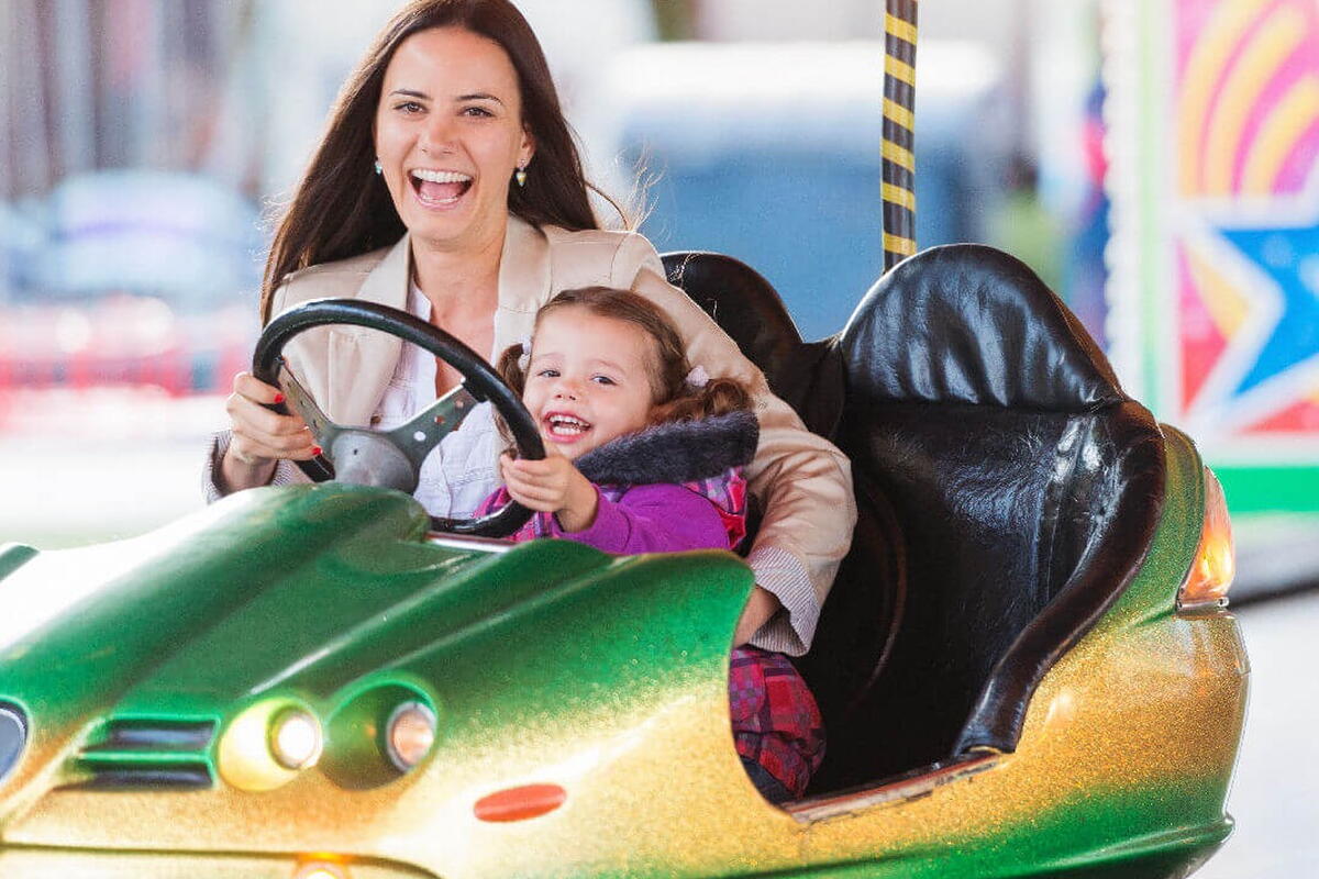 Free fun fair for the children.