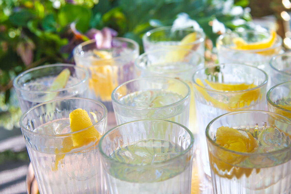 G&Ts to be served