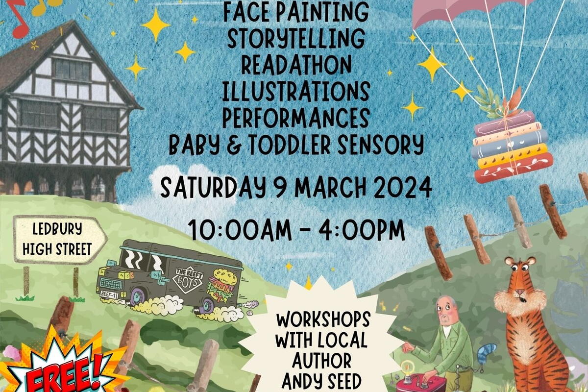 Ledbury world book day poster
