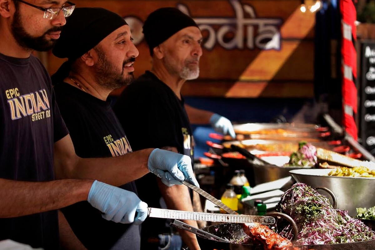 Chilli street food style vendor 