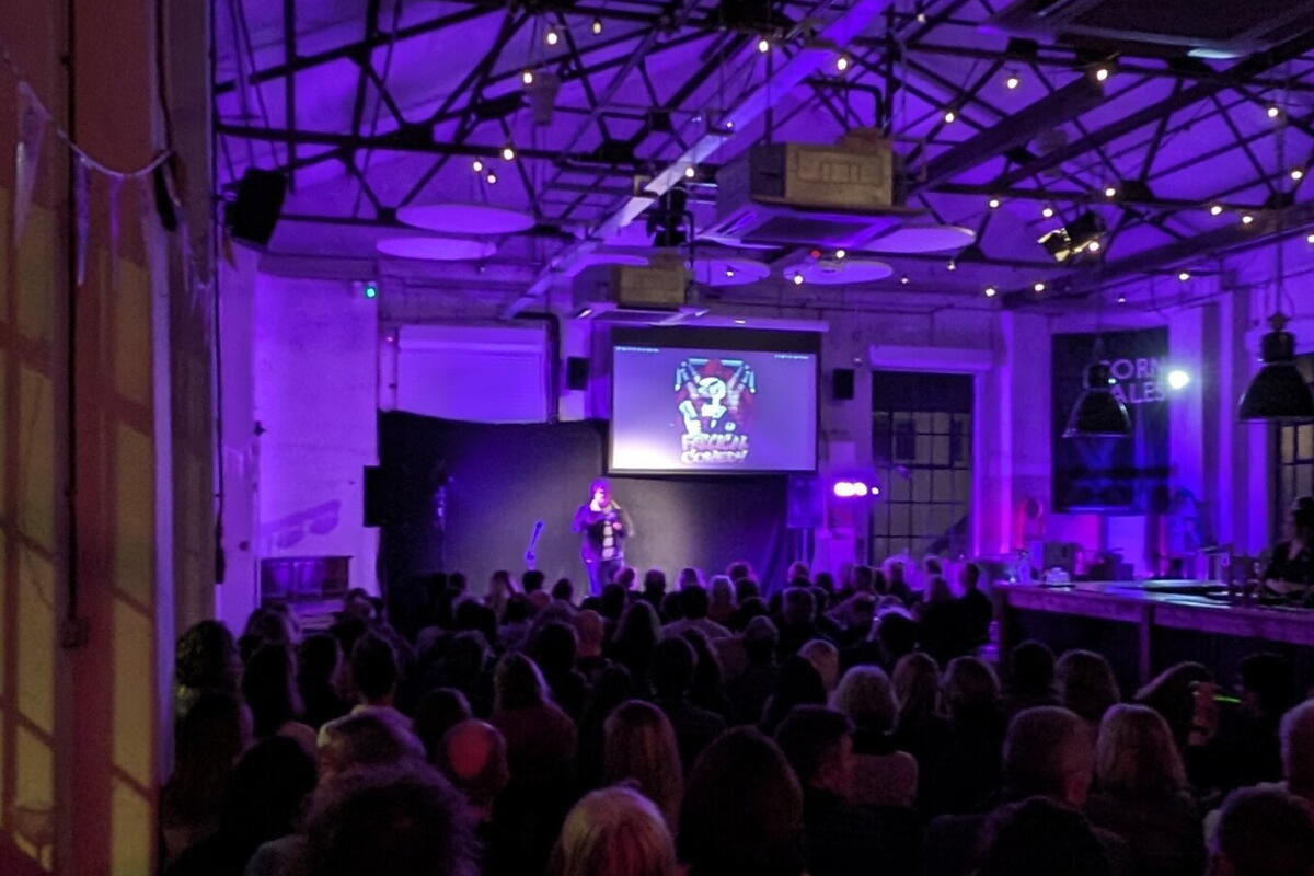 View of Farcical Comedy stage