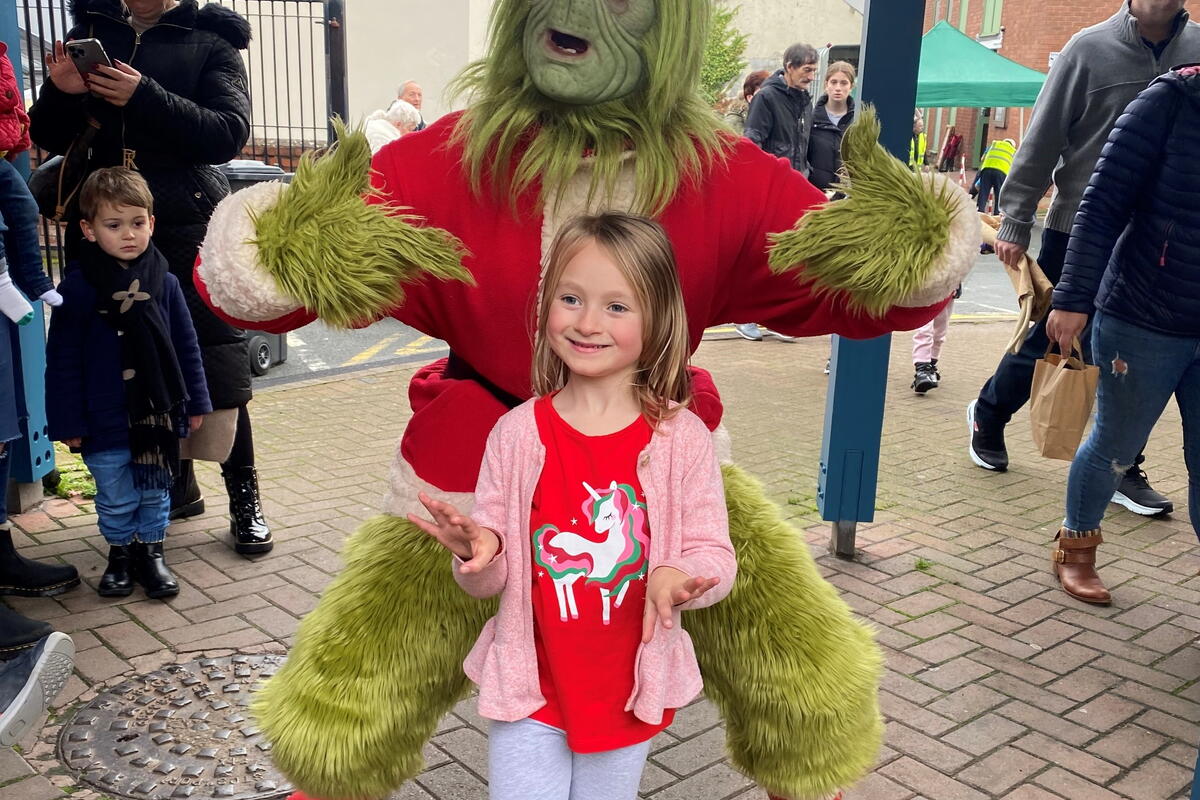 Child with the Grinch