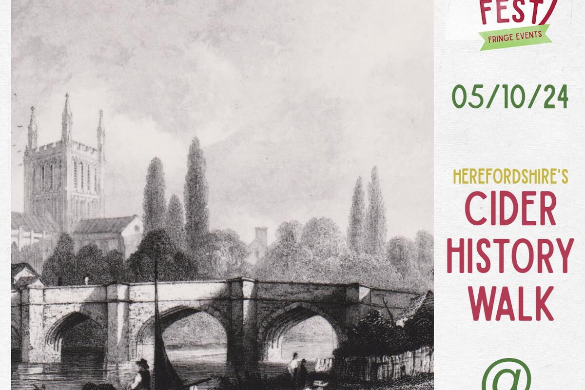 Applefest Cider History Walk poster