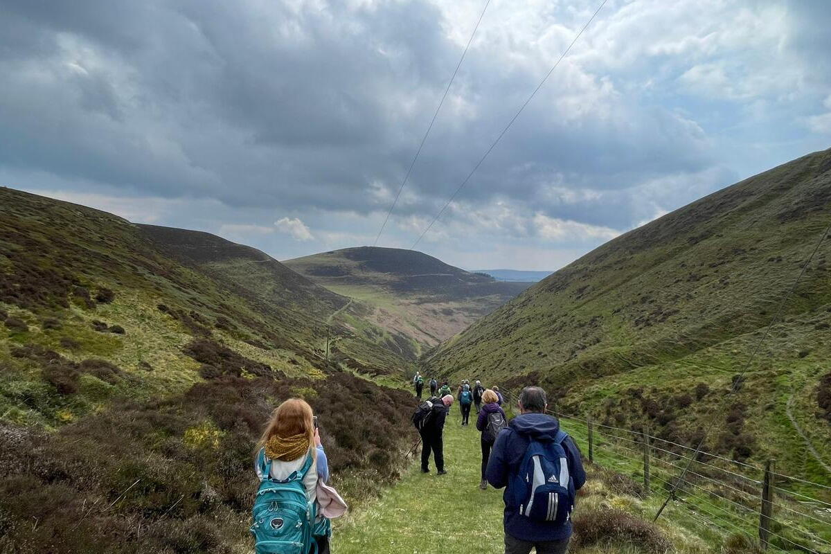 Beautiful views of the valley