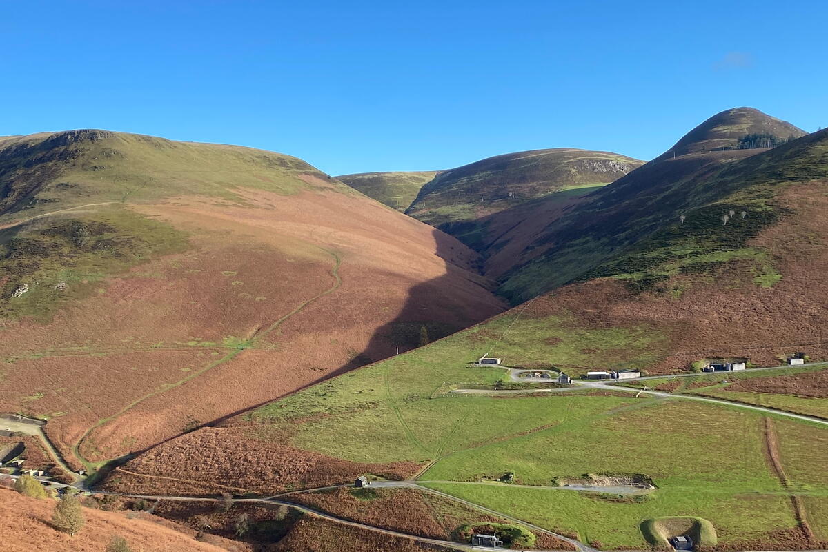 Red earth hilltops