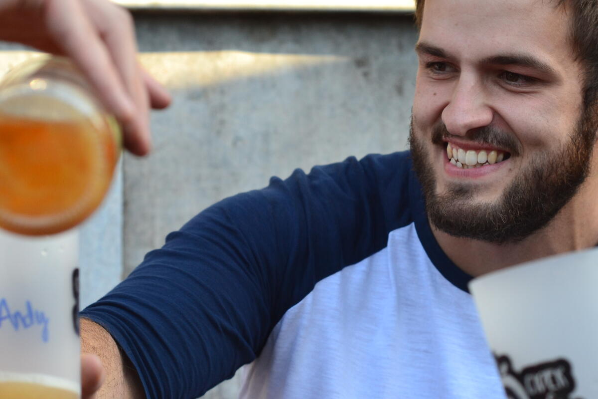 Cider tasting