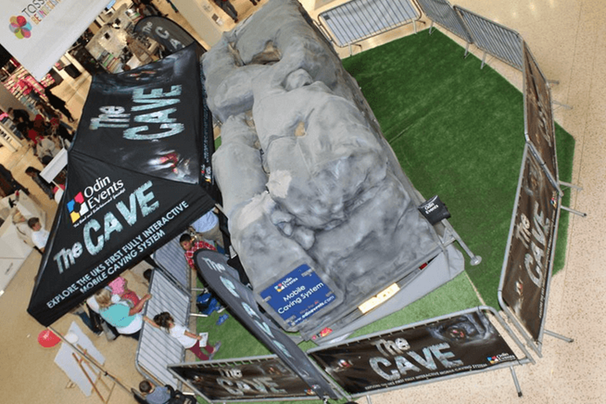 caving experience for children