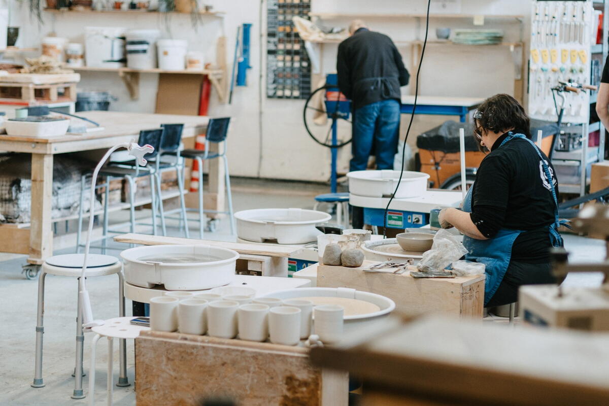 pottery studio