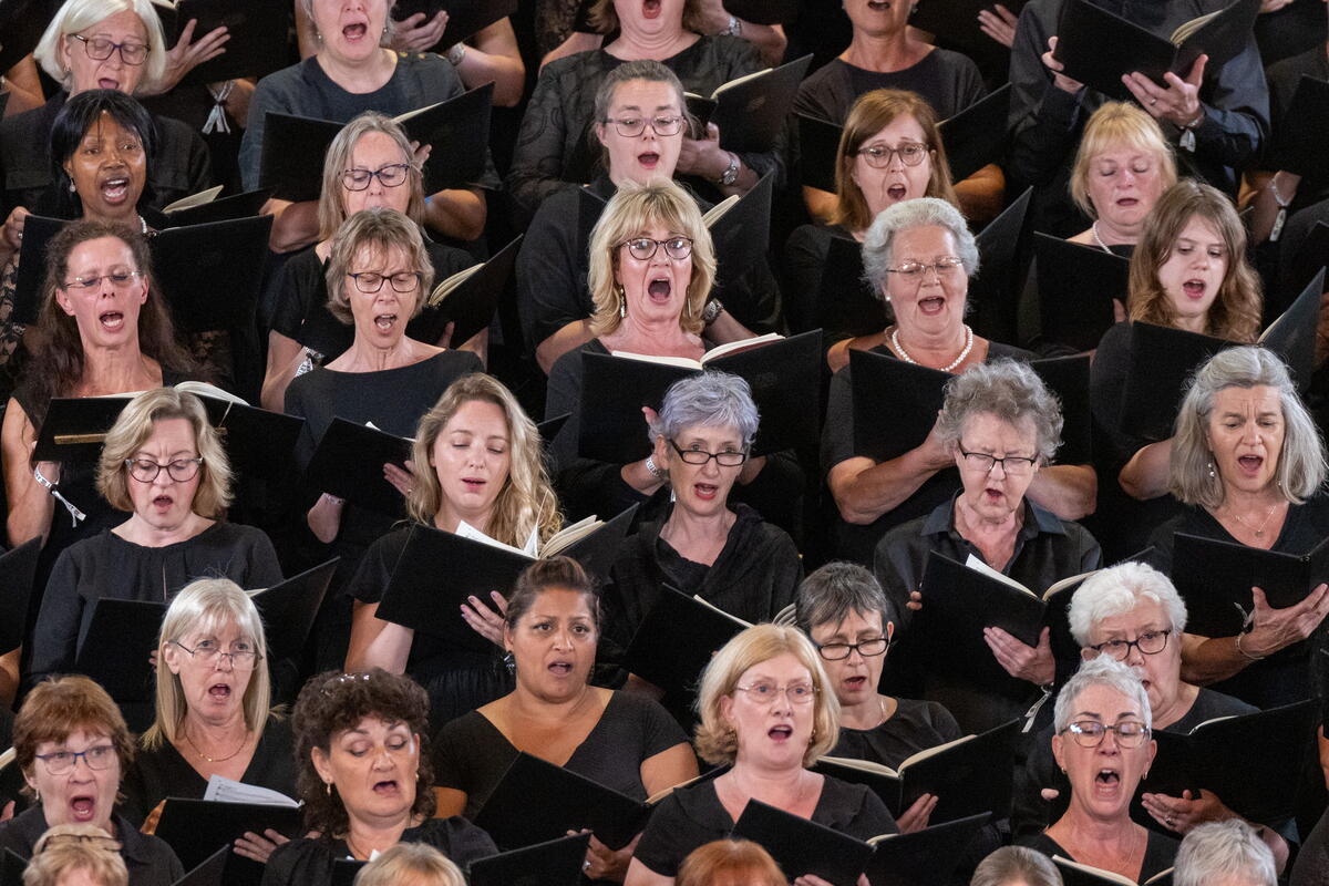 Large choir