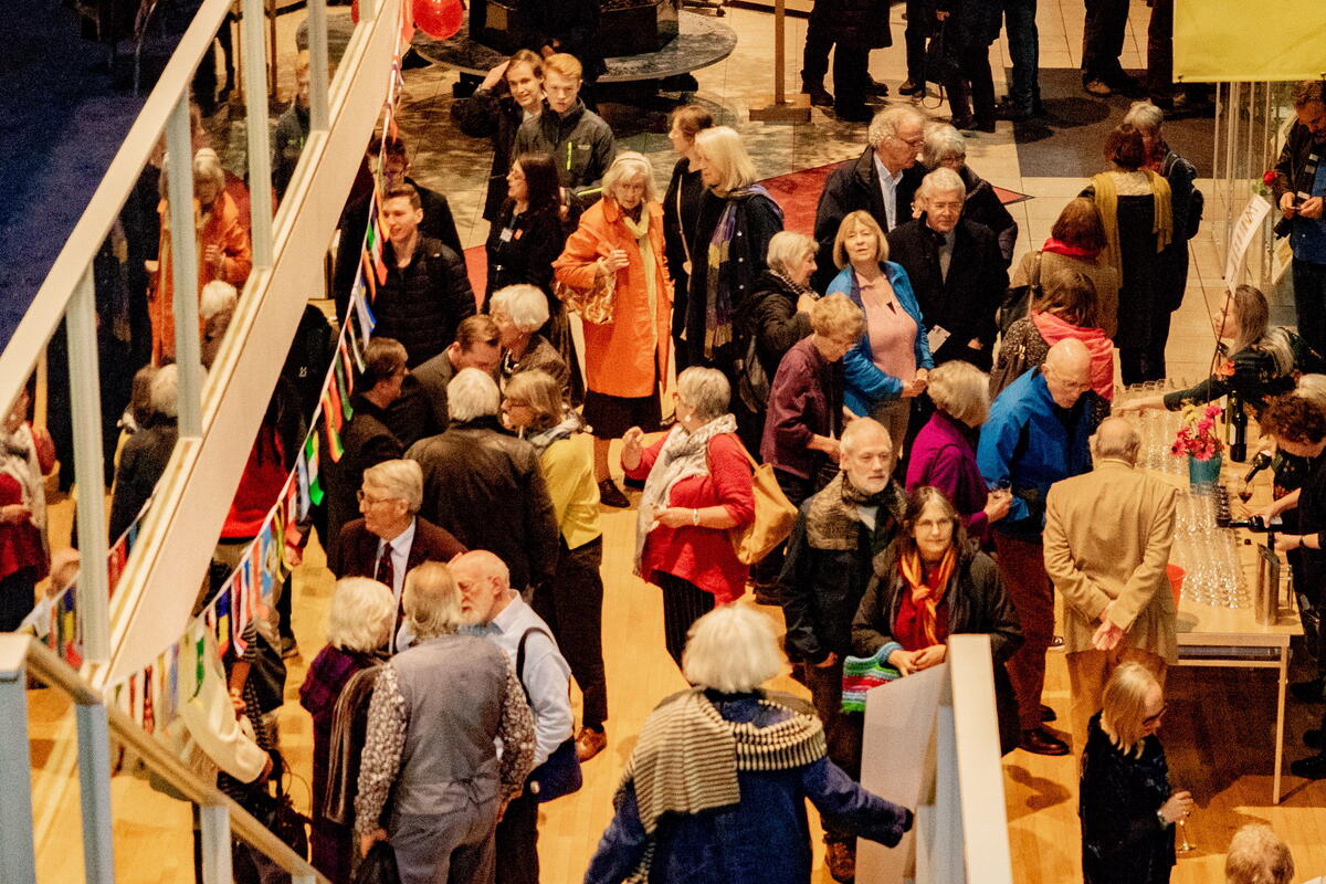 People in the Foyer