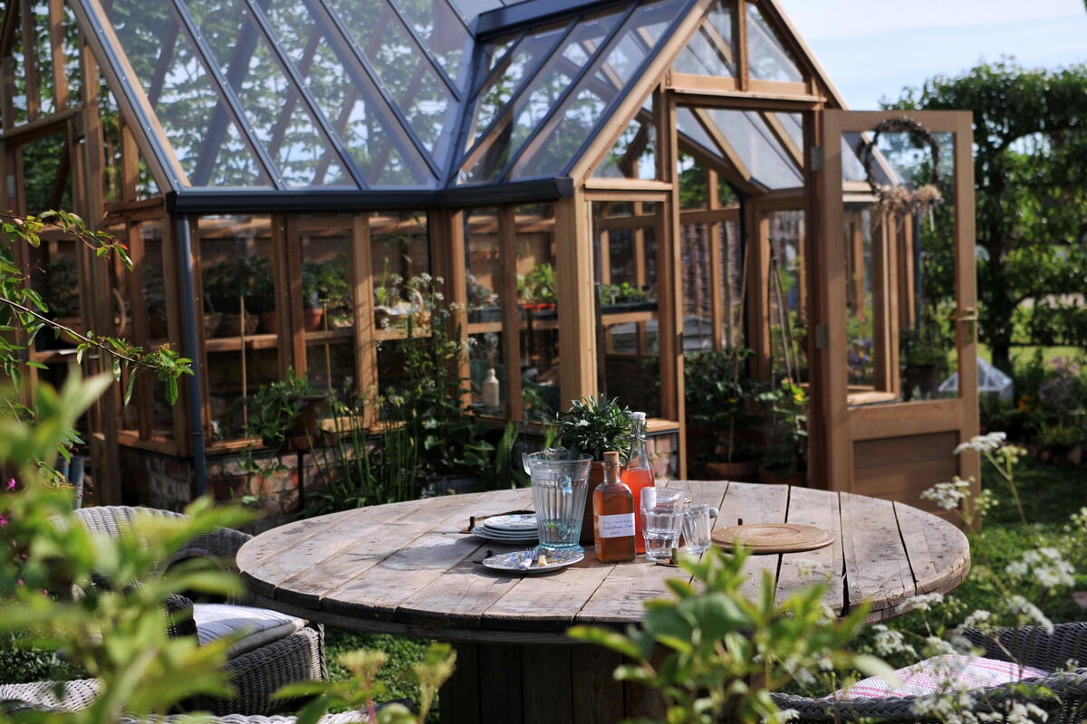 Large Greenhouse at the RHS Malvern Show
