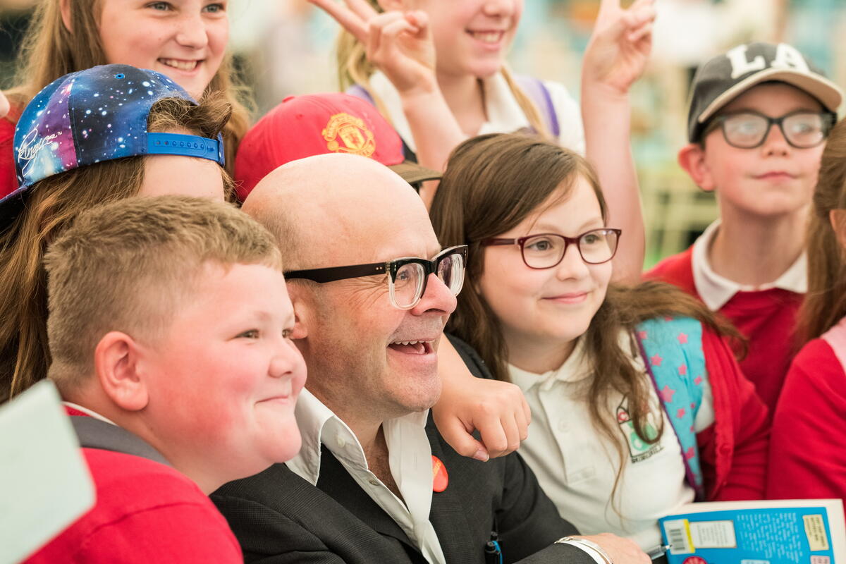Harry Hill at Hay Festival