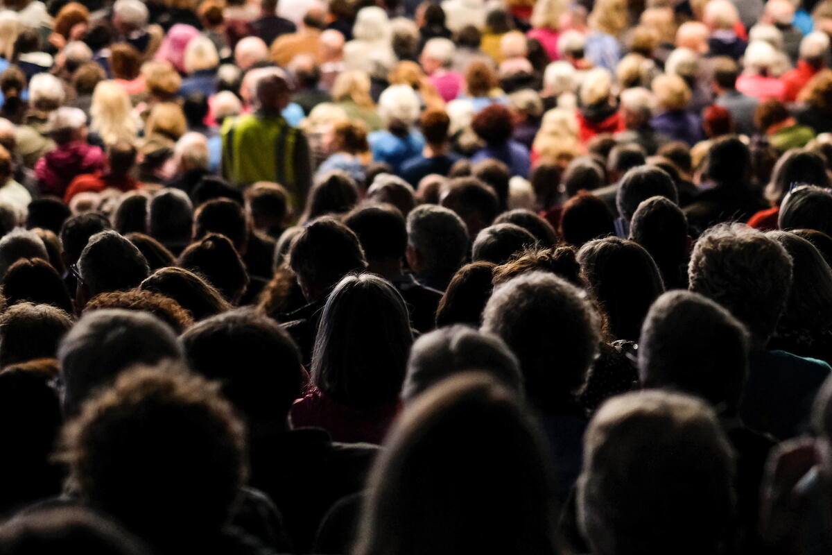The Crowd at Hay Festival in 2019