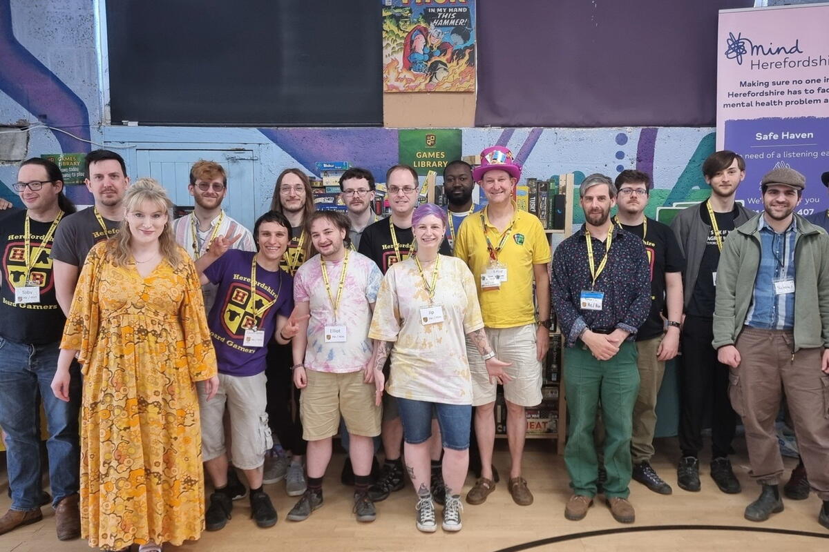 group of people at games con event