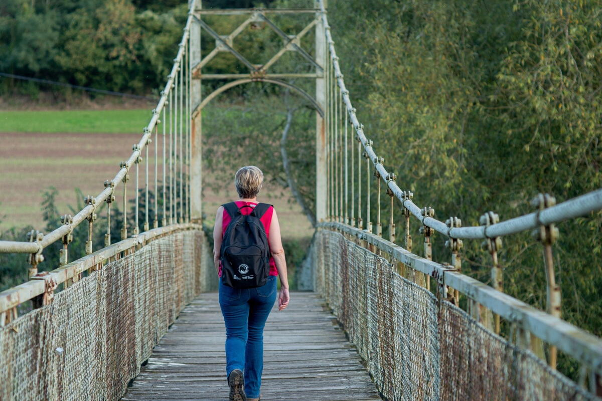 Foy Suspension Bridge