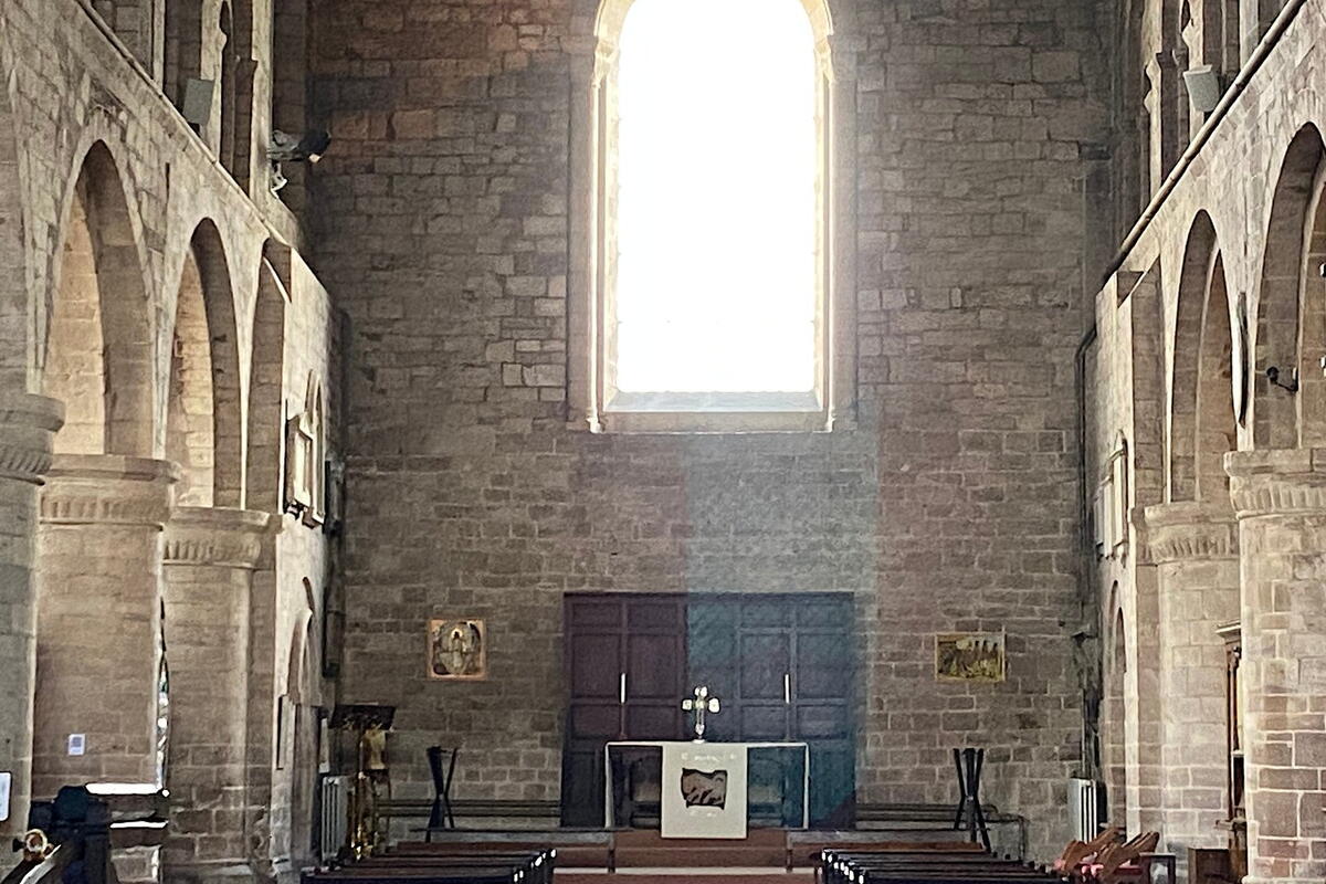 Leominster Priory Norman Nave