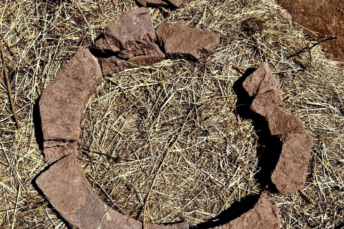 remains of kitchen chimney found 2025