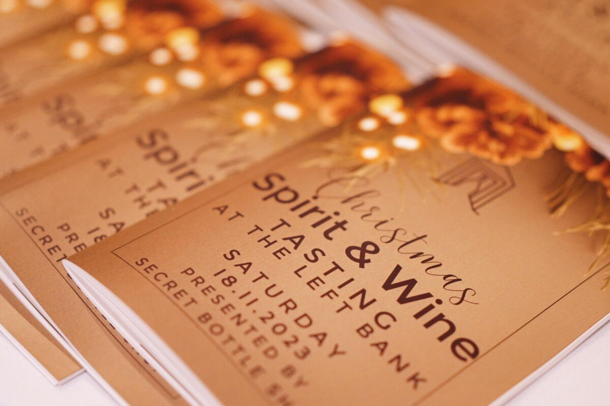 Christmas Wine & Spirit Tasting Event