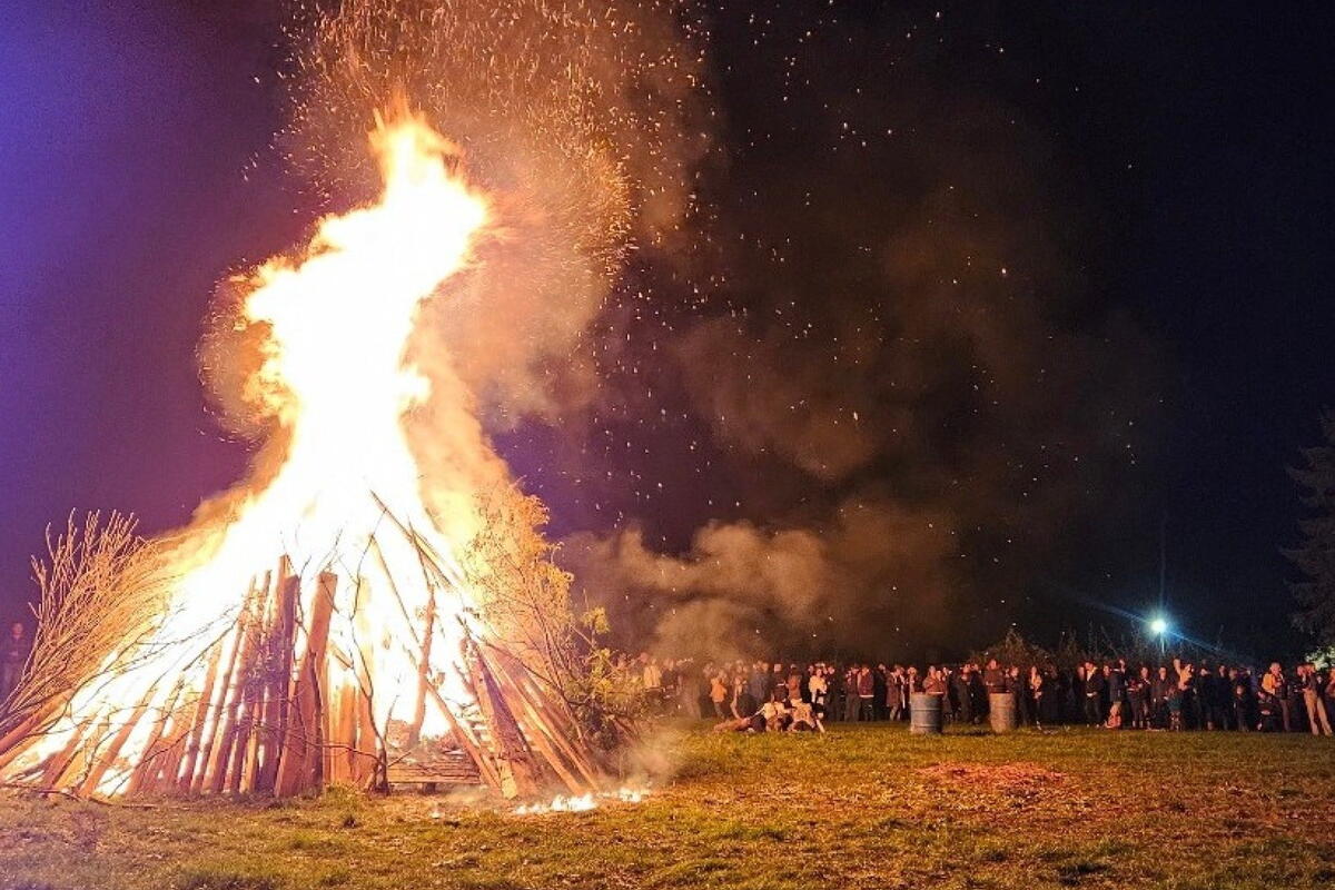 Gwatkin Red Cow Bonfire