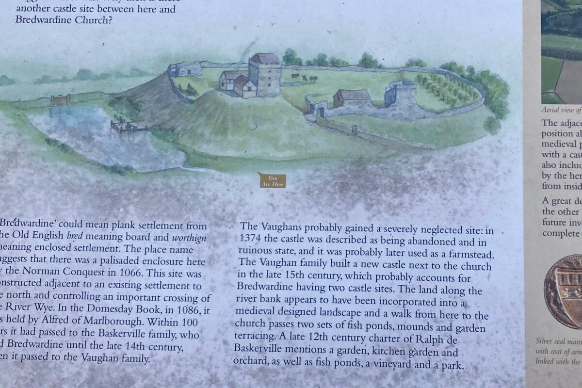 Bredwardine info board