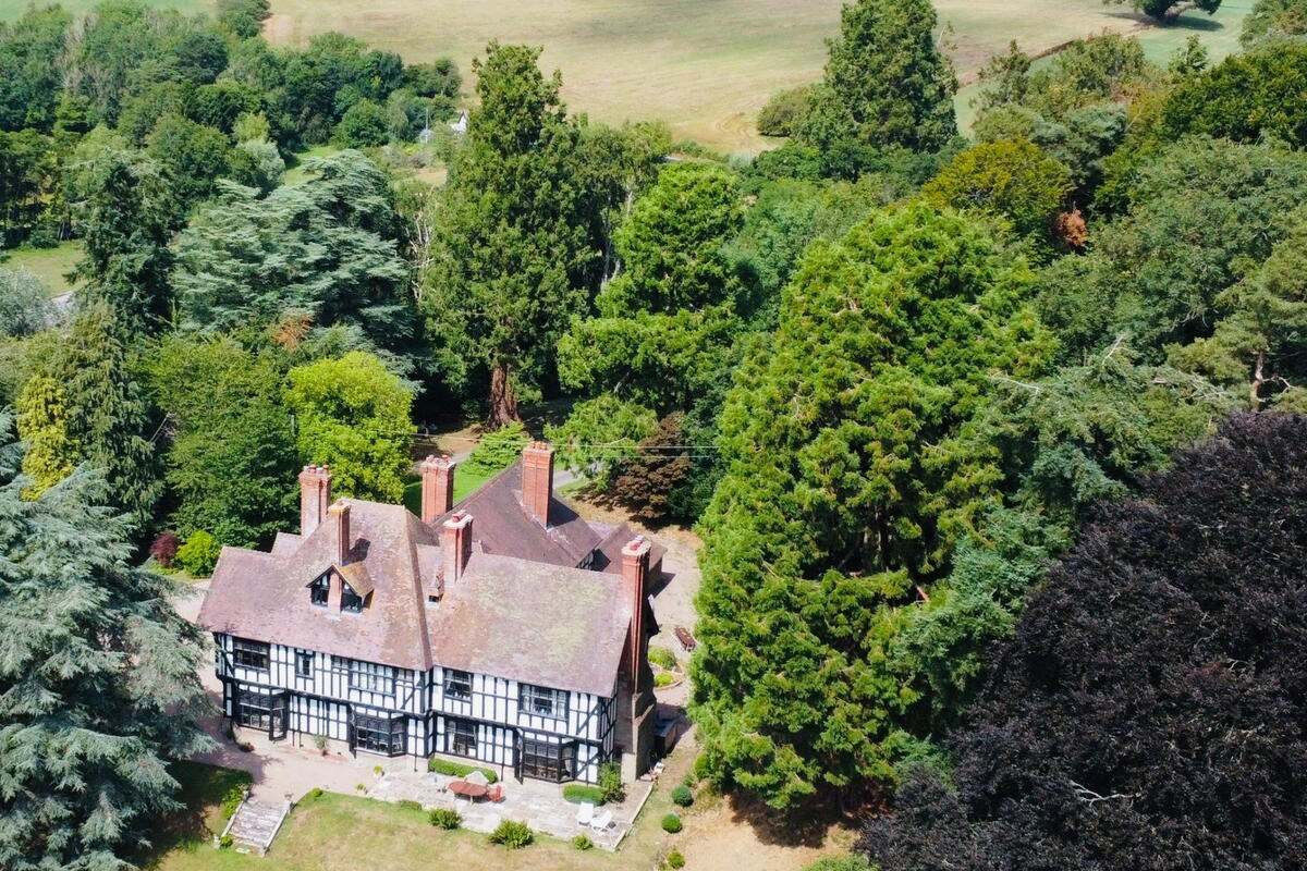 Rowden Abbey Ariel View