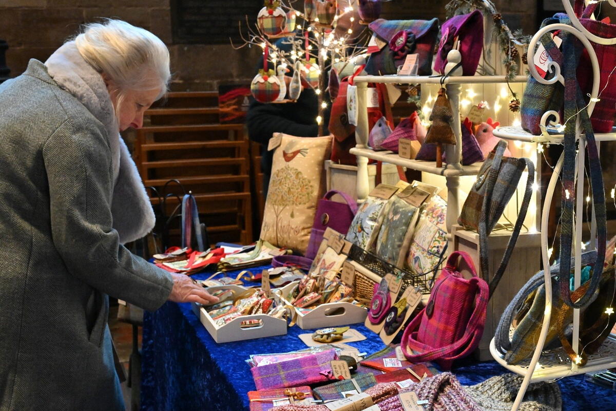 Christmas Fair Hereford Cathedral