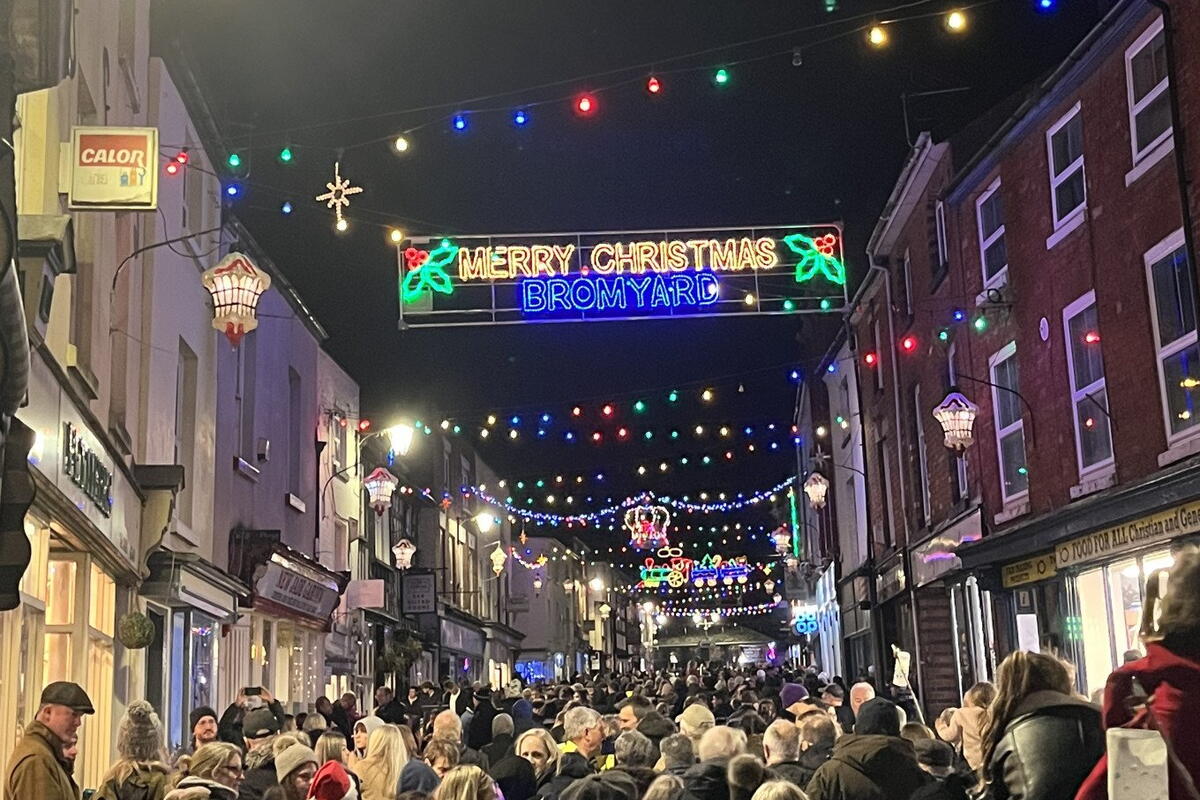 Bromyard Christmas Lights Switch-On 2025