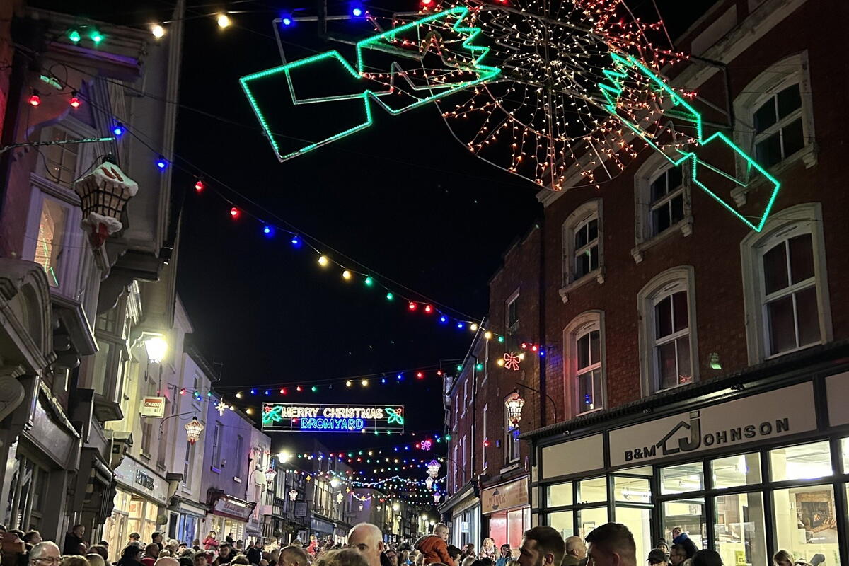 Bromyard Christmas Lights Switch-On 2025