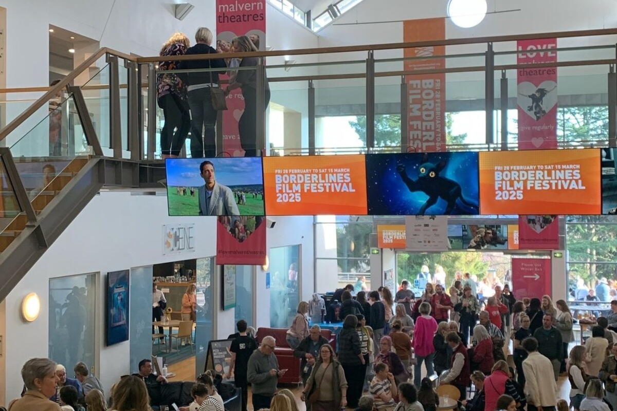 Crowds at Malvern Theatres