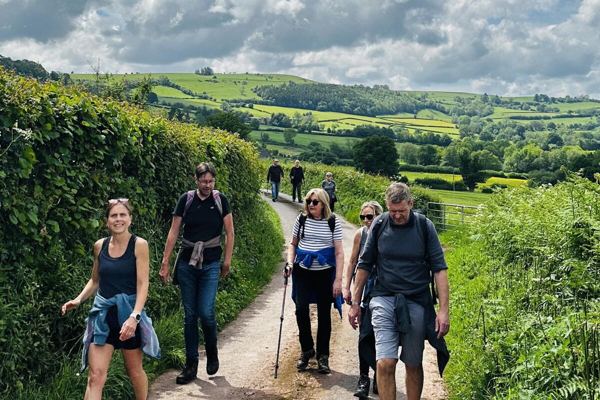 Walkers near Hardwicke