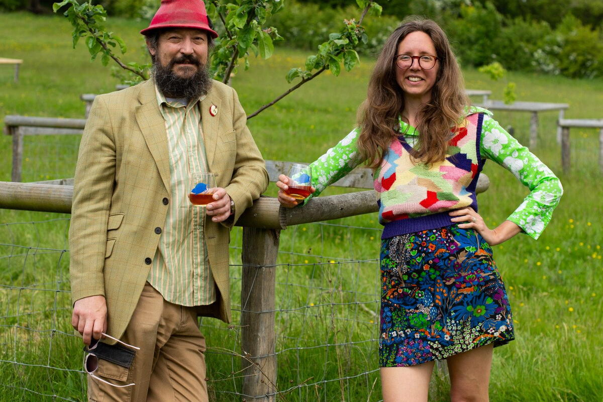 Your hosts, Tom and Lydia