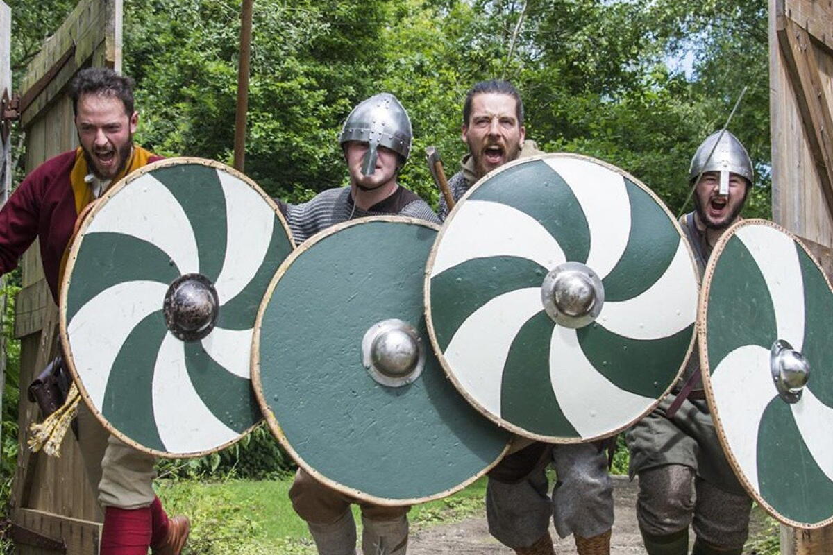 Viking warrior training