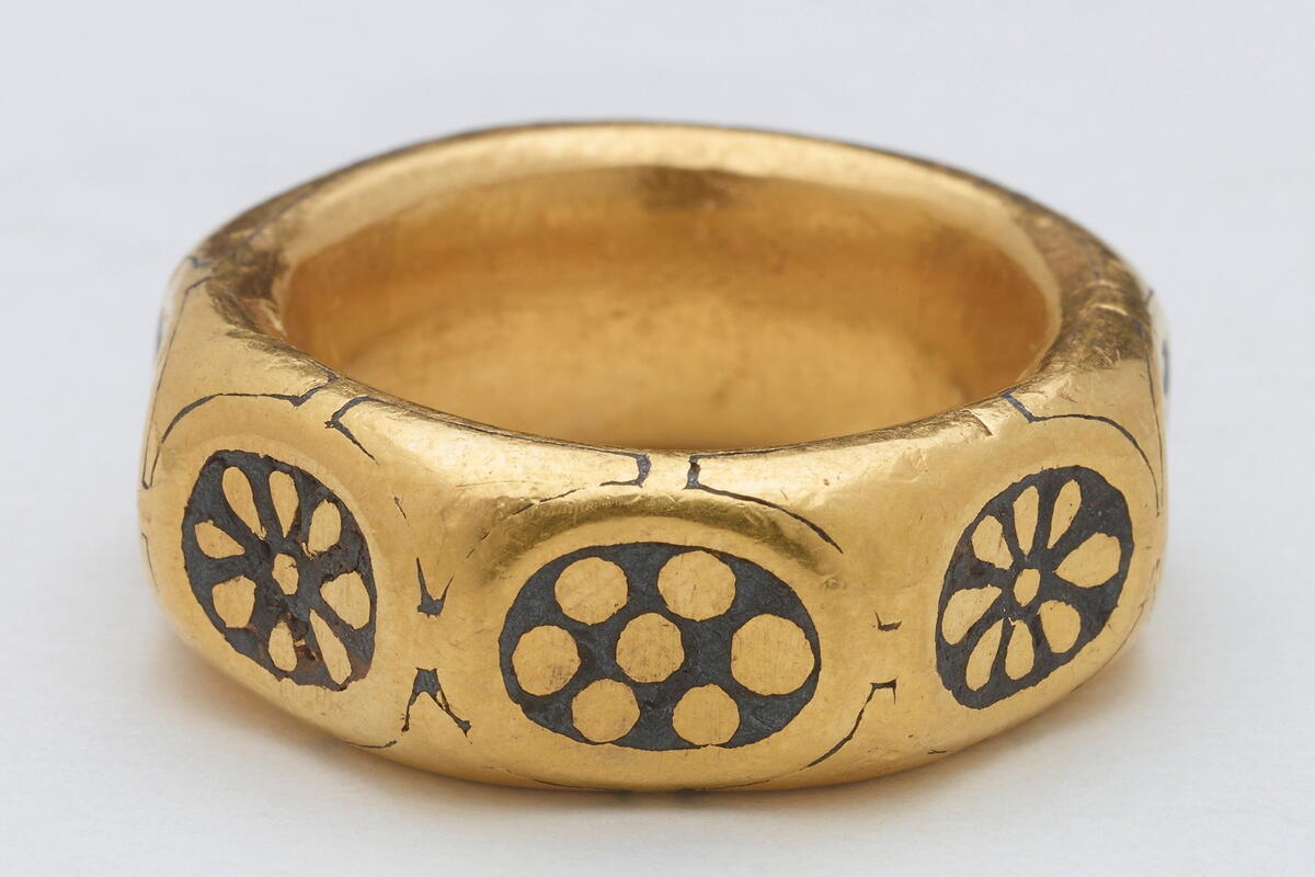 Viking treasure - a gold ring
