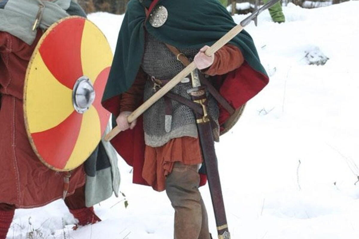 Anglo Saxon warriors
