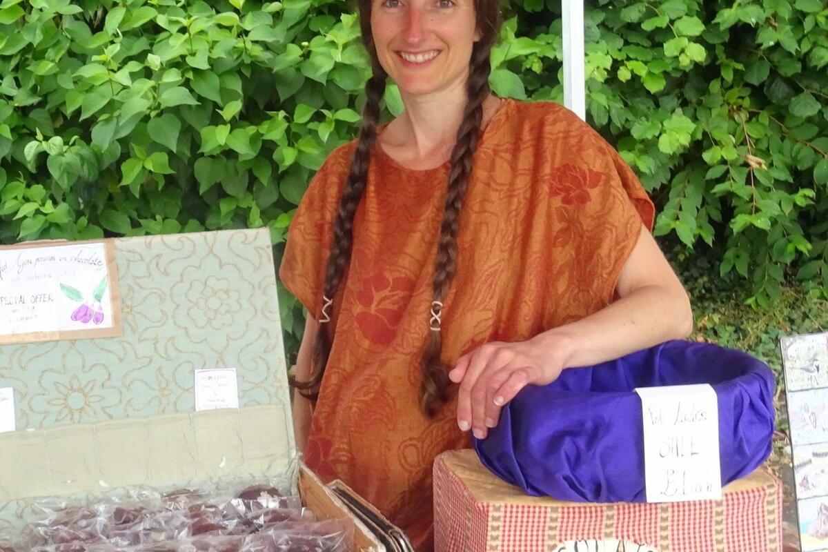 Alexandra sells delicious chocolate