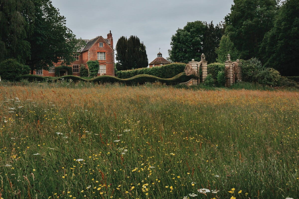 Golden Valley Sundial on the Meadow at Hellens