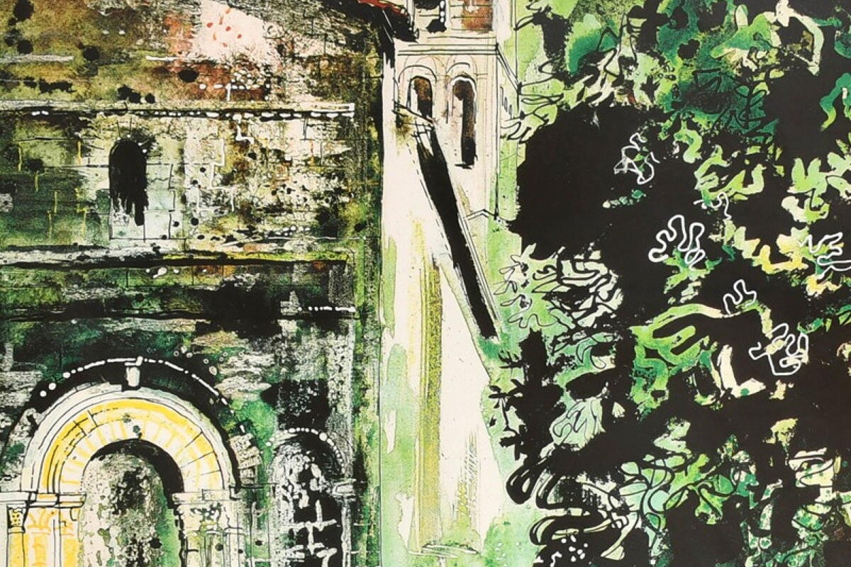 John Piper La Chapelle St Robert, Dordogne