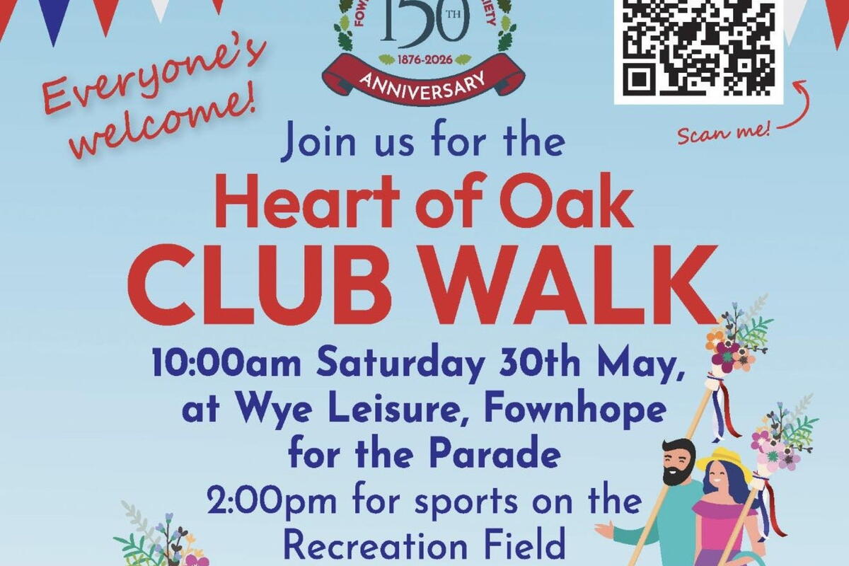 Fownhope Heart of Oak Society Poster