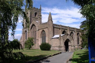 Leominster Priory church