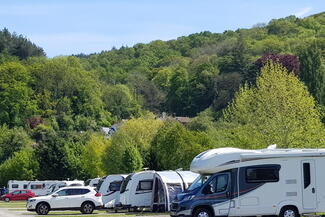 Touring caravan park 