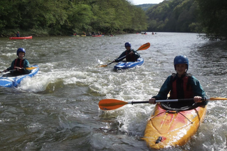 kayaking