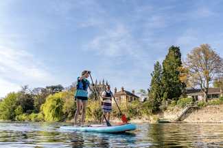 river wye paddleboarding