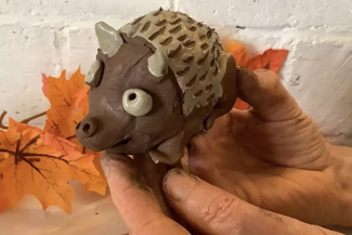 Half Term Hedgehogs - Eastnor Pottery